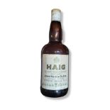 HAIG, A VINTAGE BOTTLE OF WHISKEY Cream label, marked â€˜John Haig and Co. Ltd, 70% Proofâ€™.