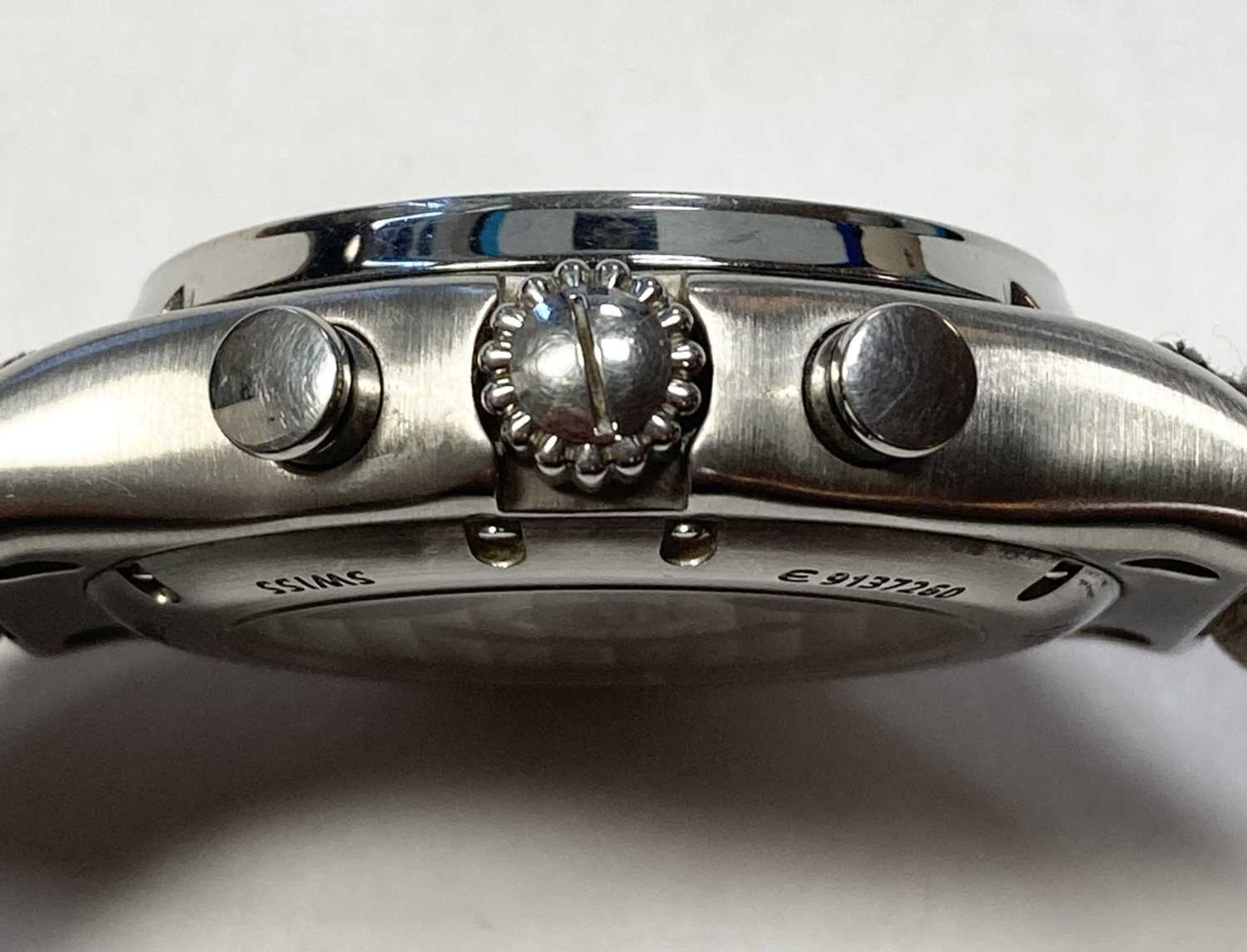 A gentlemen's stainless steel Ebel 1911 automatic chronograph E9137260 - Image 7 of 14