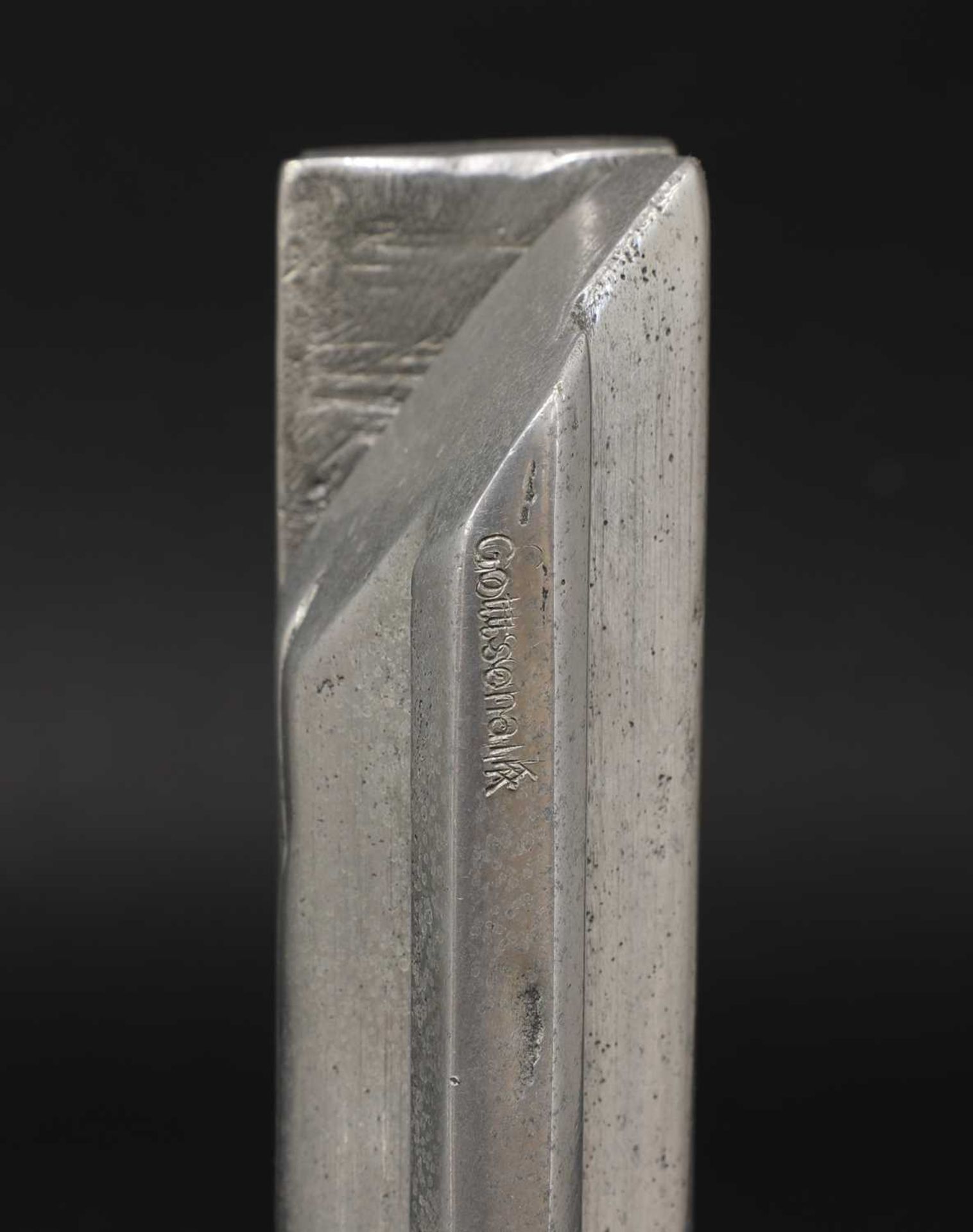 Three aluminium sculptures, - Bild 2 aus 3