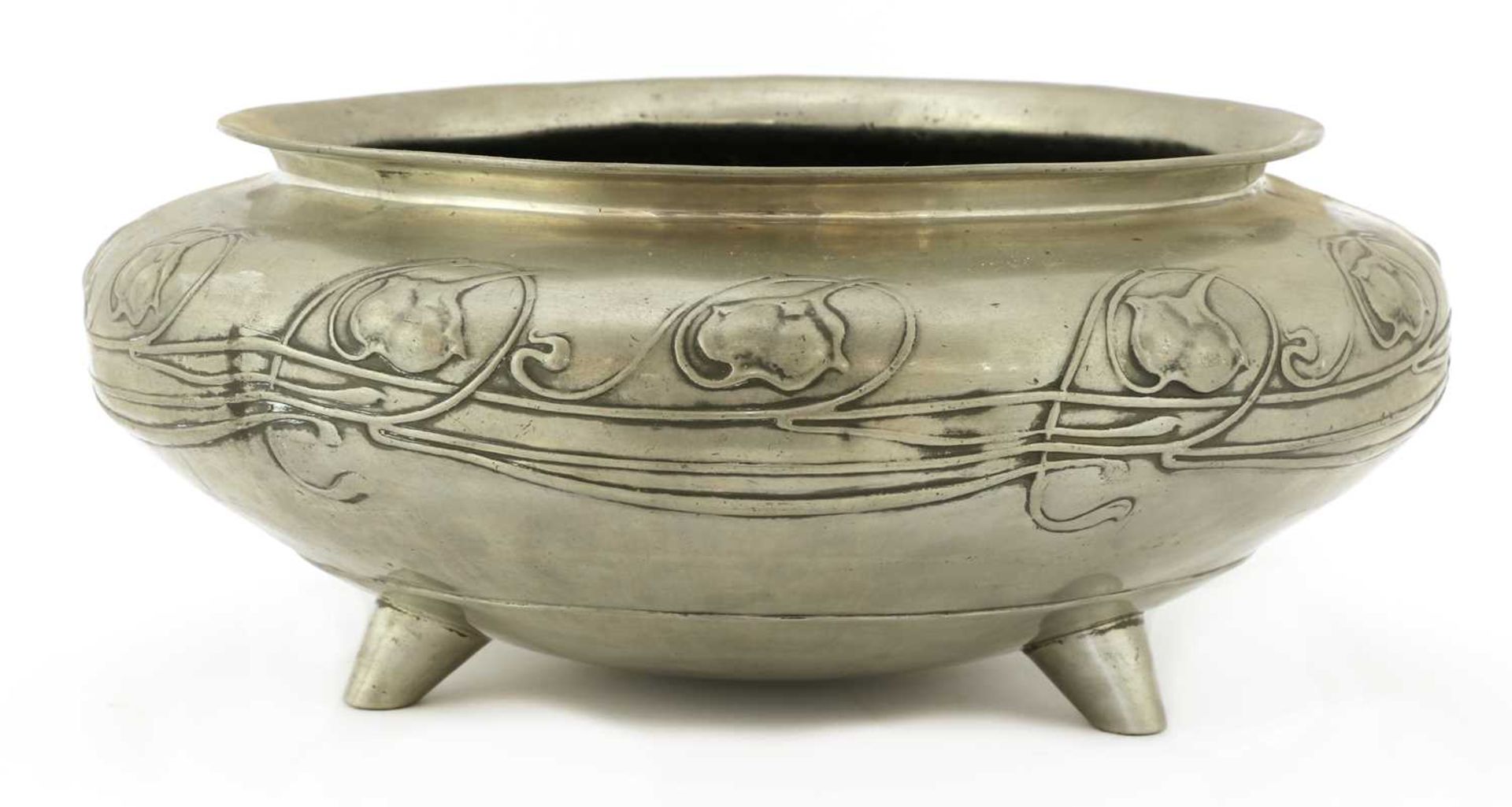 A Tudric pewter bowl, - Image 4 of 4