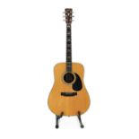 A 1975 K. Yairi YW600 Japanese acoustic guitar,