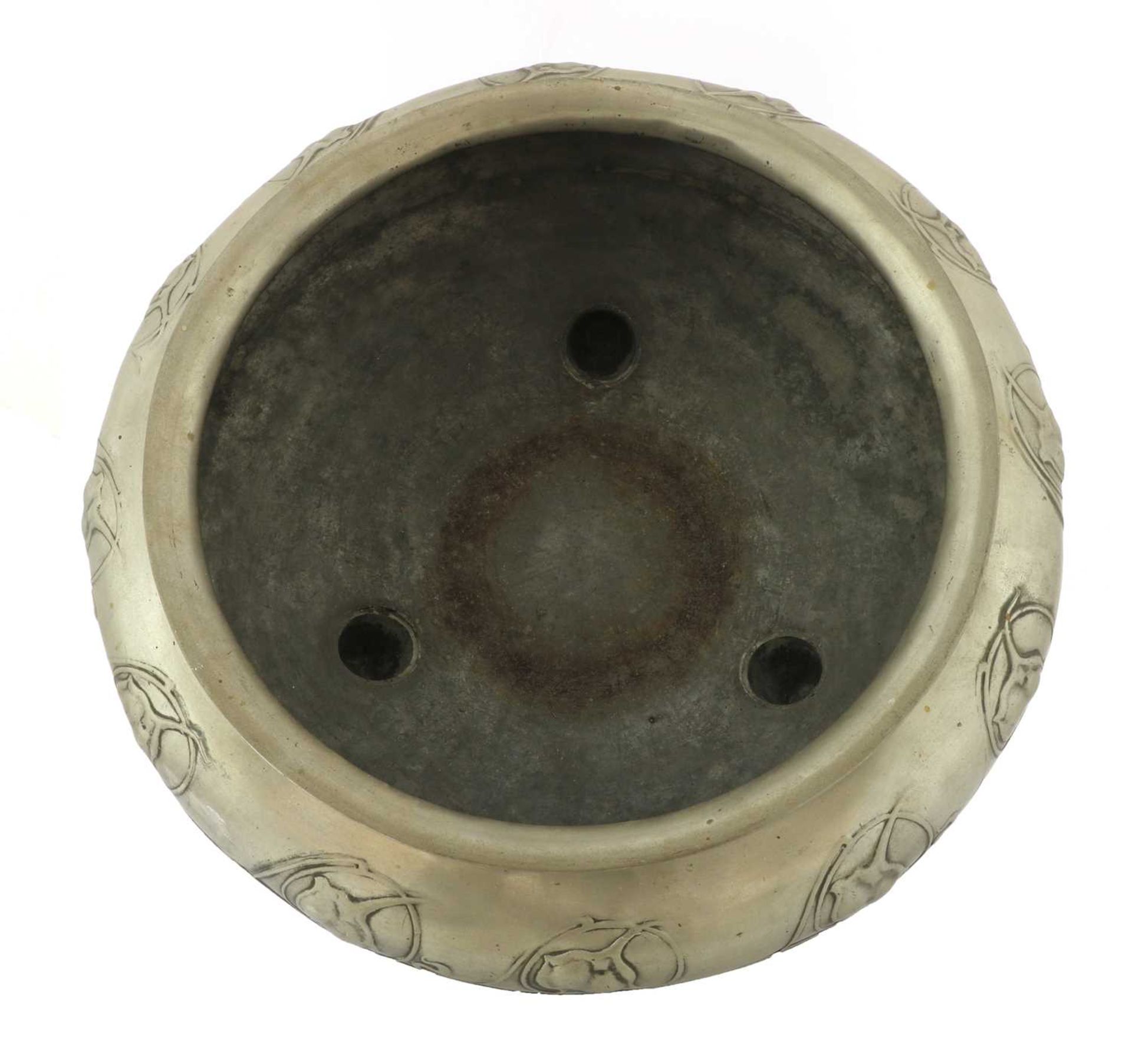 A Tudric pewter bowl, - Image 2 of 4