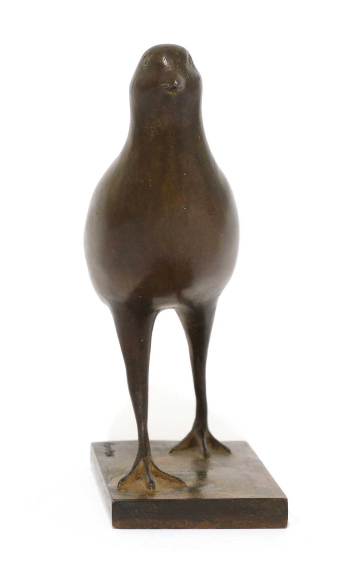 A French bronze model of a partridge, - Bild 3 aus 4