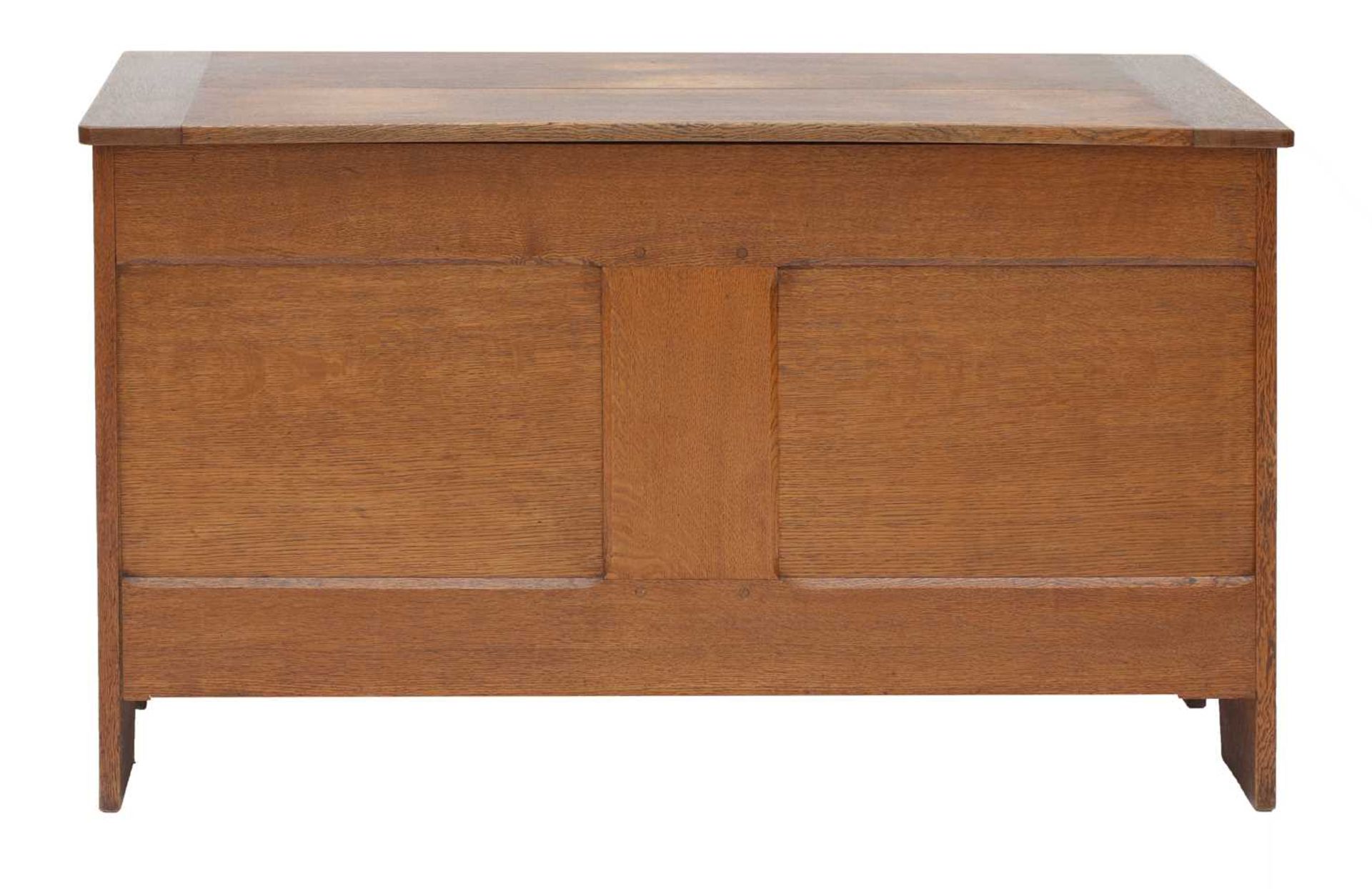 An oak coffer, - Image 2 of 3