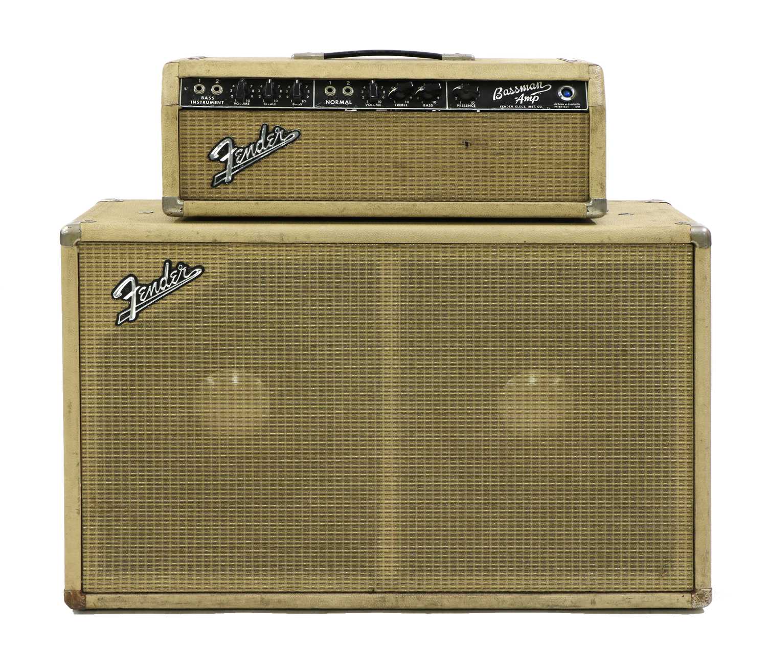 A 1964 Fender Bassman guitar amplifier, - Image 3 of 12