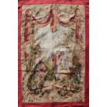 A large Aubusson needlework tapestry,