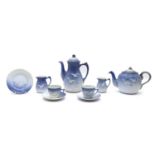 A forty-four piece tea and coffee service,