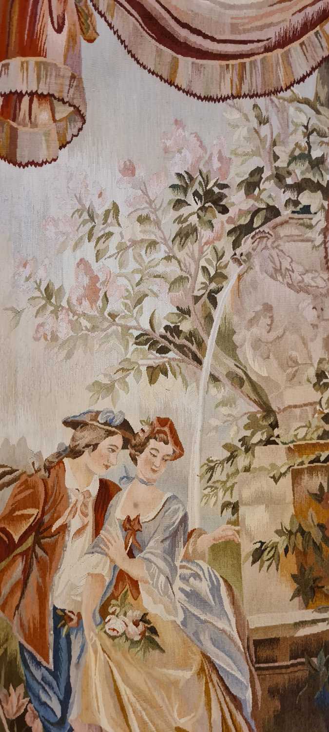 A large Aubusson needlework tapestry, - Image 18 of 29