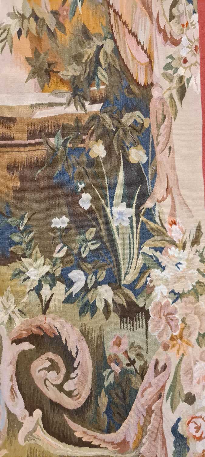 A large Aubusson needlework tapestry, - Image 11 of 29