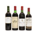 Assorted red wines,
