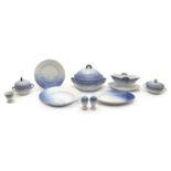 An eighty piece bone china dinner and breakfast service,