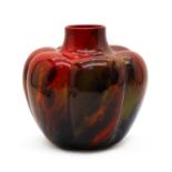 A Royal Doulton Flambe Sung vase,