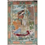 A Tabriz rug,