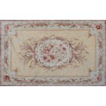 An Aubusson style carpet,