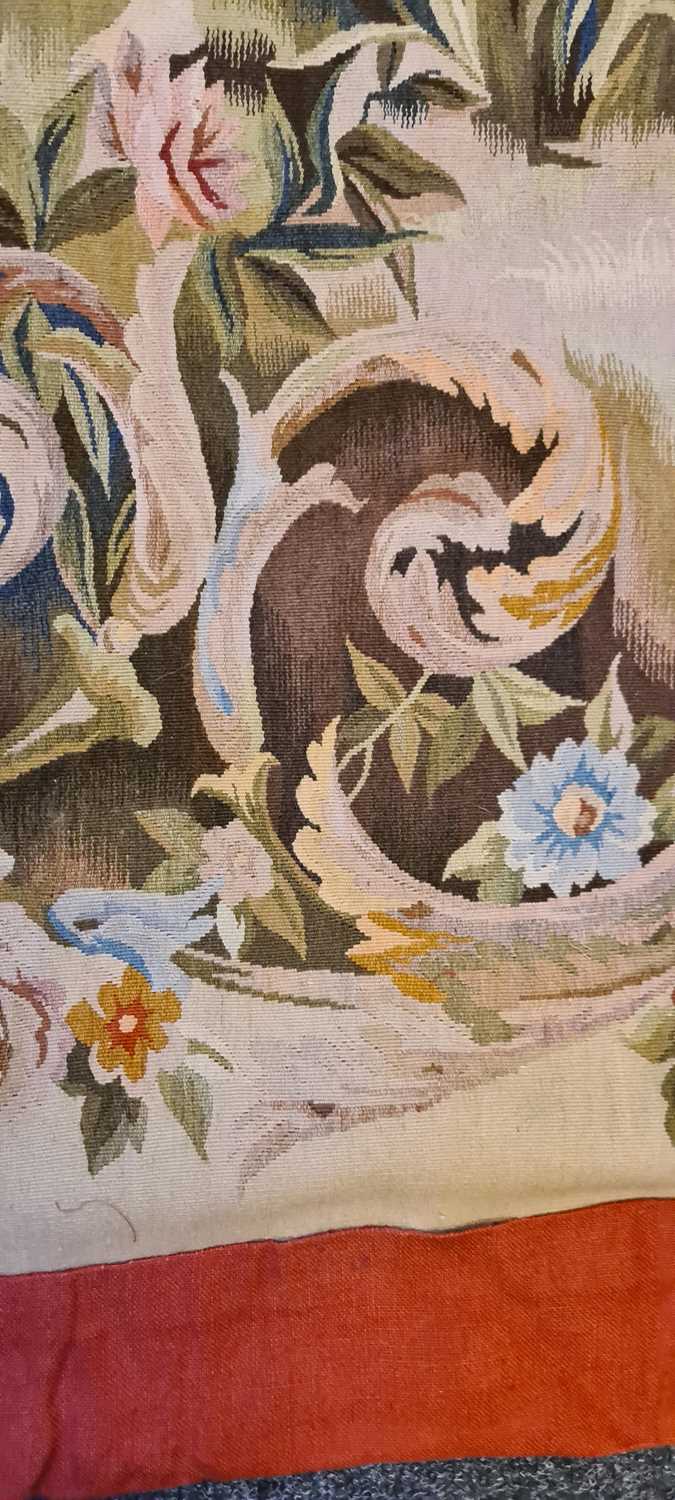 A large Aubusson needlework tapestry, - Image 3 of 29