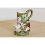 A Staffordshire pearlware 'Fair Hebe' jug,