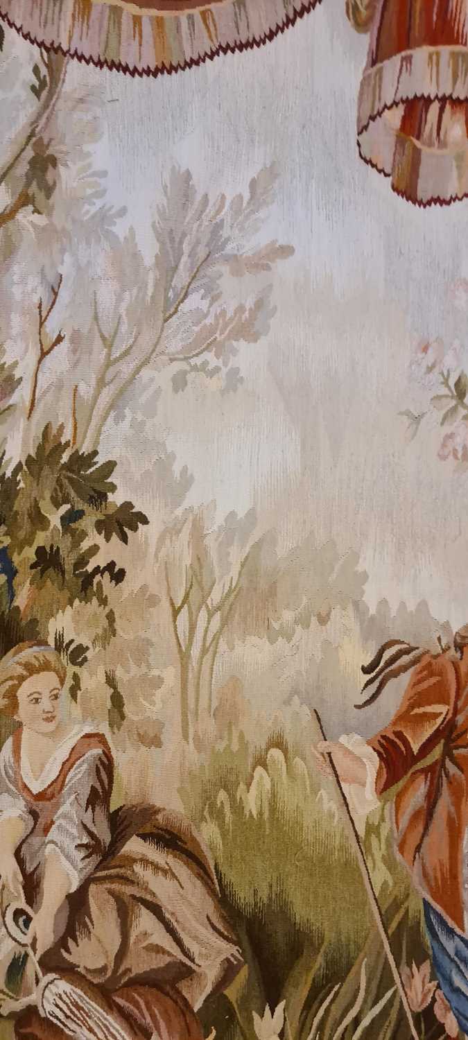 A large Aubusson needlework tapestry, - Image 15 of 29