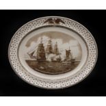 A Wedgwood oval platter,