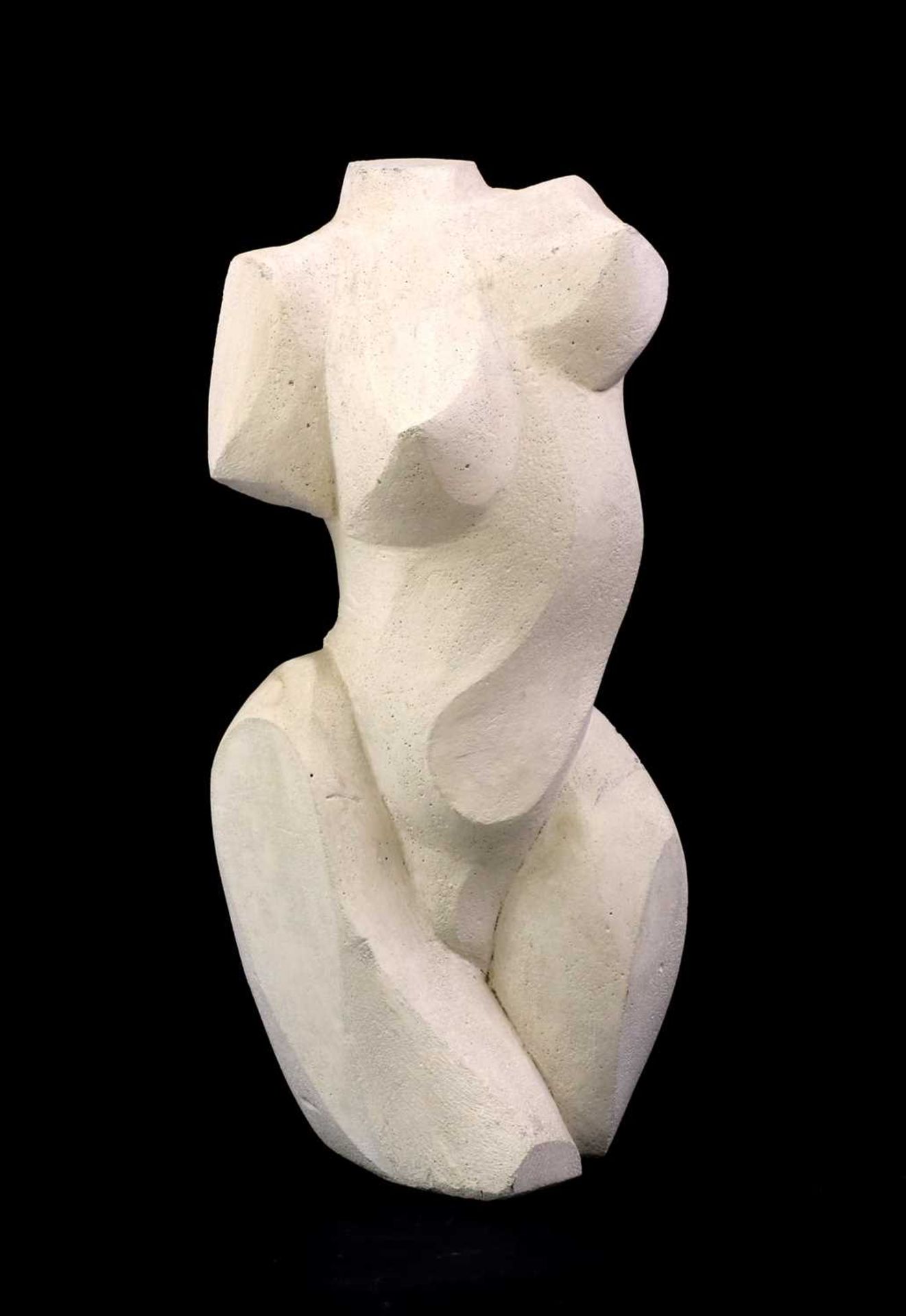 A CUBIST NUDE TORSO,