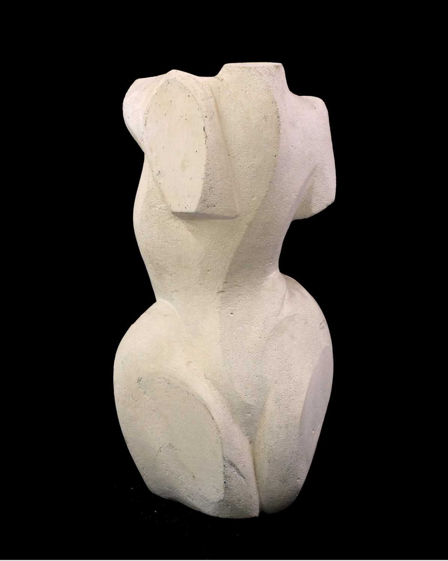 A CUBIST NUDE TORSO, - Image 2 of 2