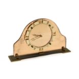 An Art Deco mantle clock,