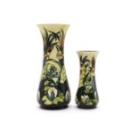 A pair of Moorcroft 'Lamia' vases,