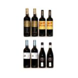 A collection of Spanish red wines (8 bottles)