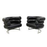 A pair of 'Bibendum' armchairs,