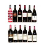 A collection of New World wines (12 bottles)