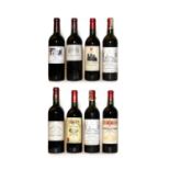 A collection of red Bordeaux wines, (8 bottles)