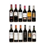 A collection of Spanish red wines (12 bottles)