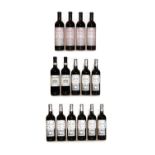 A collection of red wines (15 bottles)