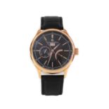 A rose gold plated Constantin Weisz automatic strap watch,