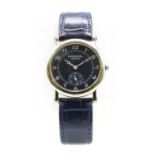 A stainless steel Raymond Weil quartz strap watch,
