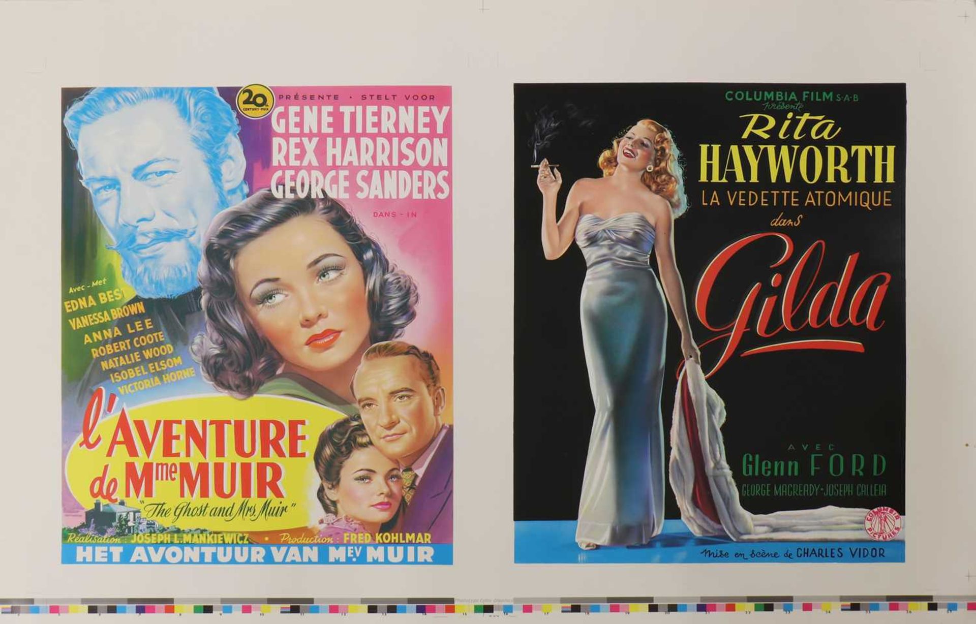 A collection of ten Belgian cinema movie posters, - Bild 5 aus 5