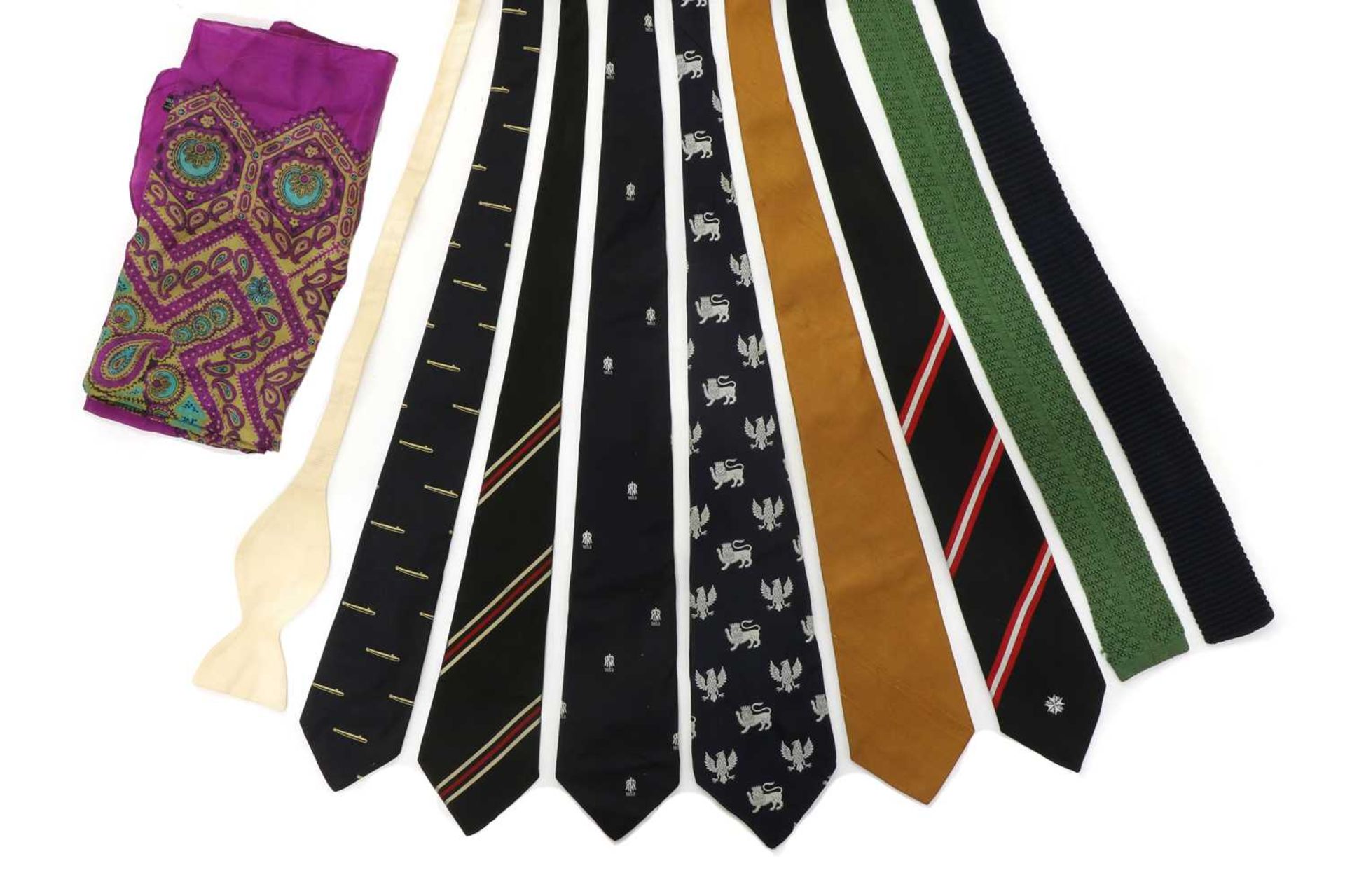 Eight ties,
