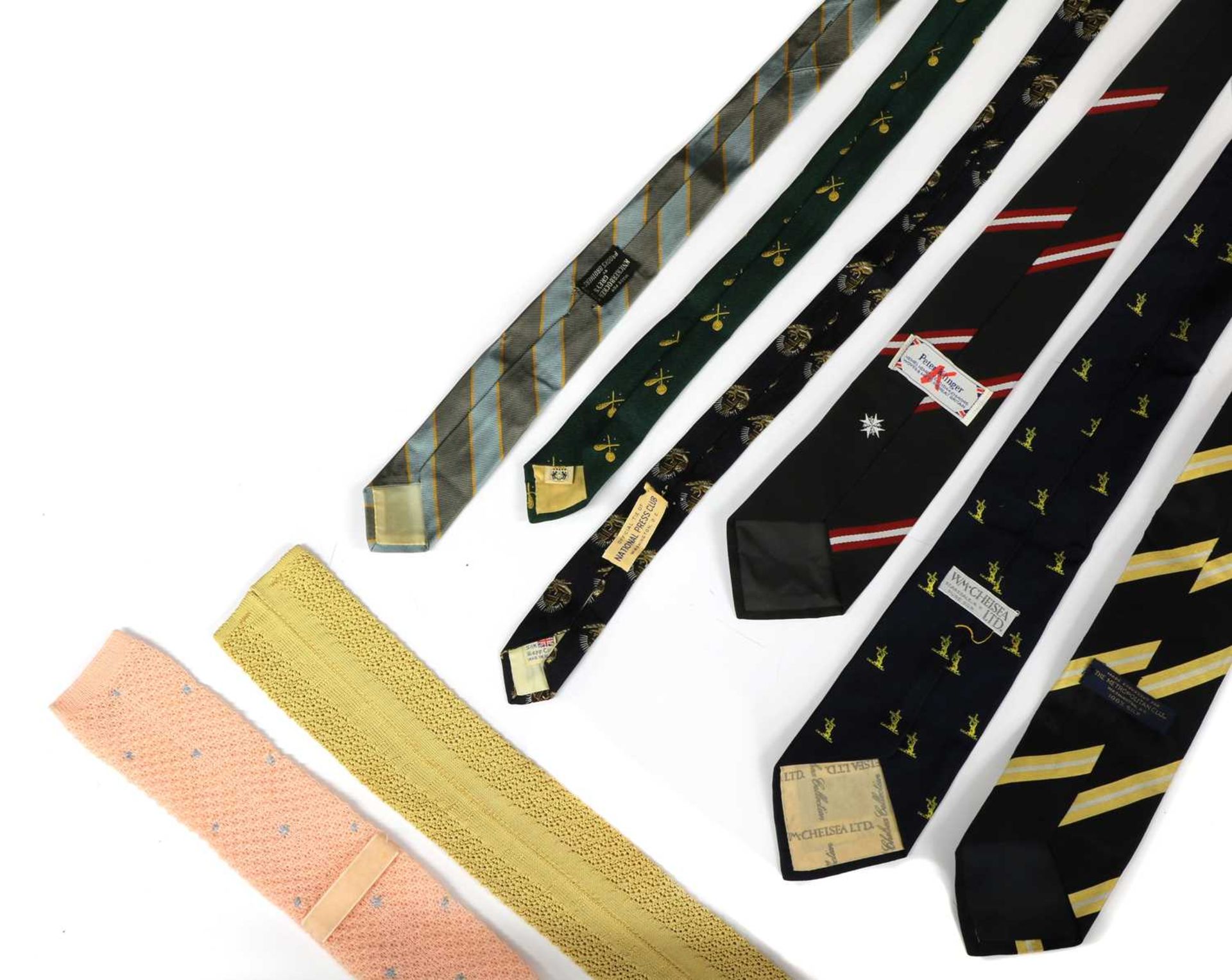 A collection of nine ties, - Bild 3 aus 3