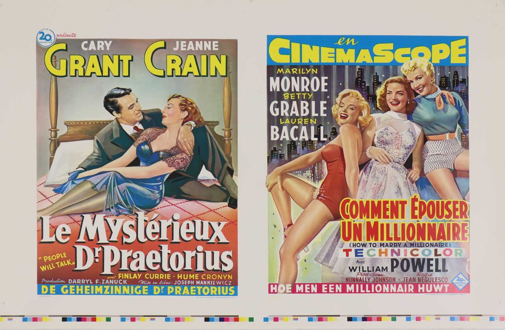 A collection of ten Belgian cinema movie posters, - Bild 3 aus 5