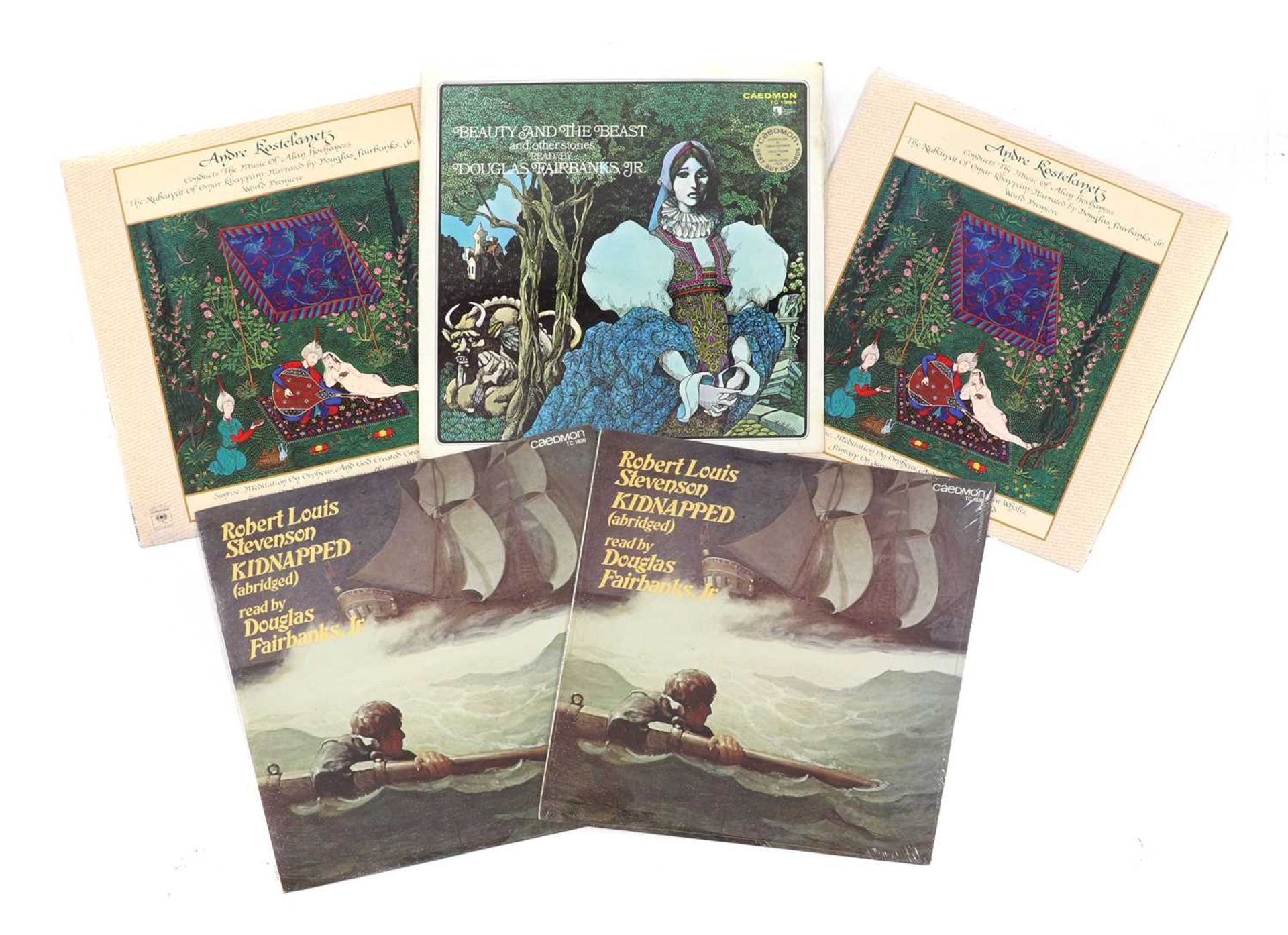 A collection of 33rpm LP records narrated by Douglas Fairbanks Jr, - Bild 2 aus 2