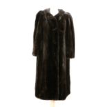 A Maximillian full-length mink fur coat,