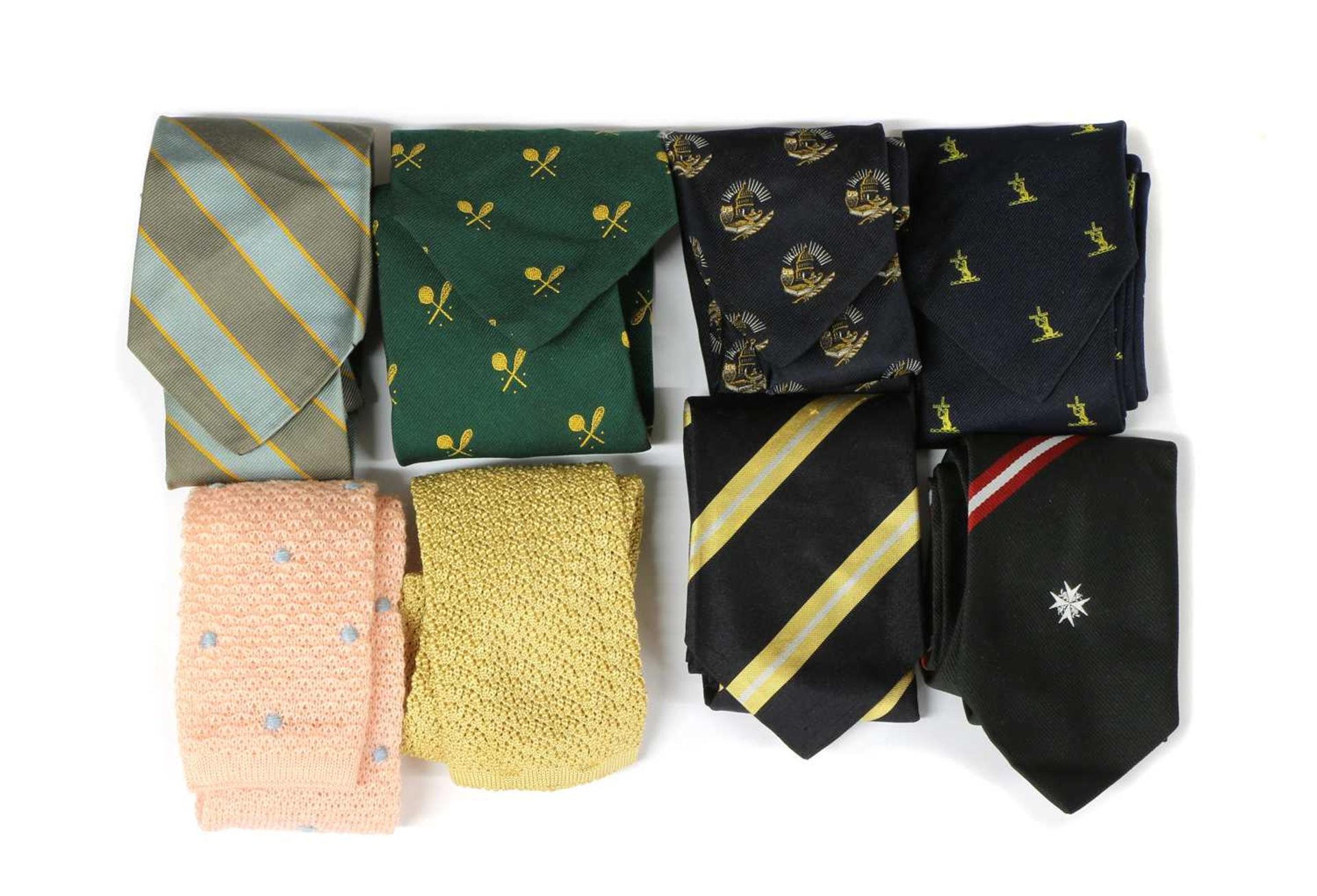A collection of nine ties, - Bild 2 aus 3