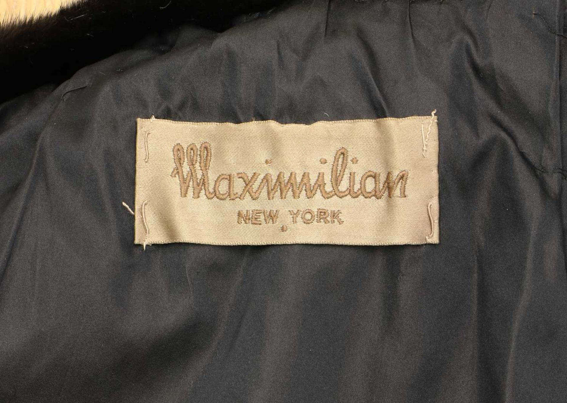 A Maximillian full-length mink fur coat, - Bild 3 aus 7