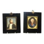 Miniature portrait of Napoleon,