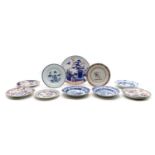 A collection of Chinese export dishes,