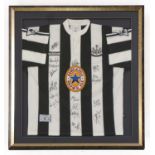 A Newcastle 1995-1996 Signed Football Shirt,