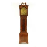 A George III inlaid mahogany 8-day longcase clock,