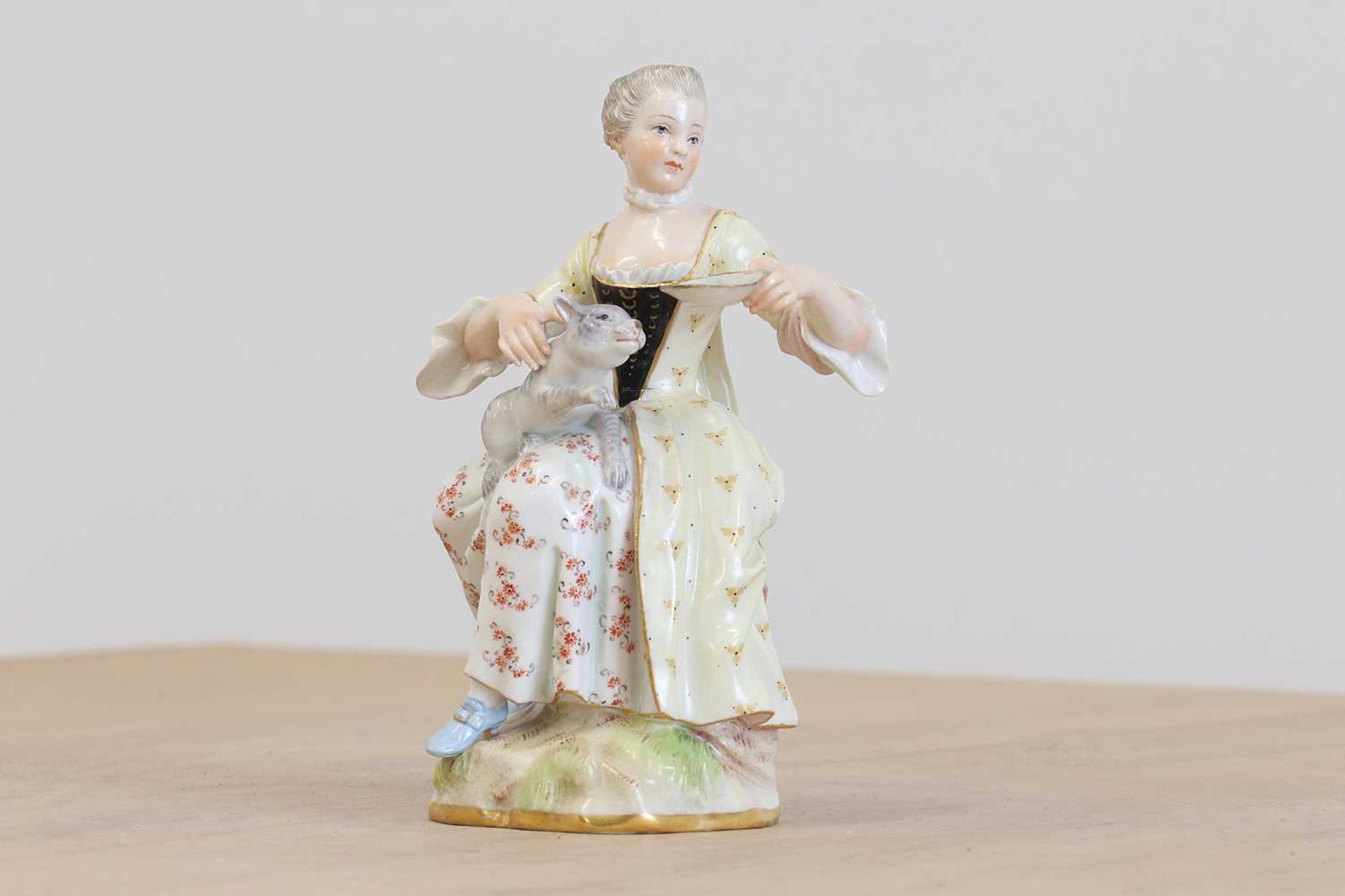 A Meissen porcelain figure,