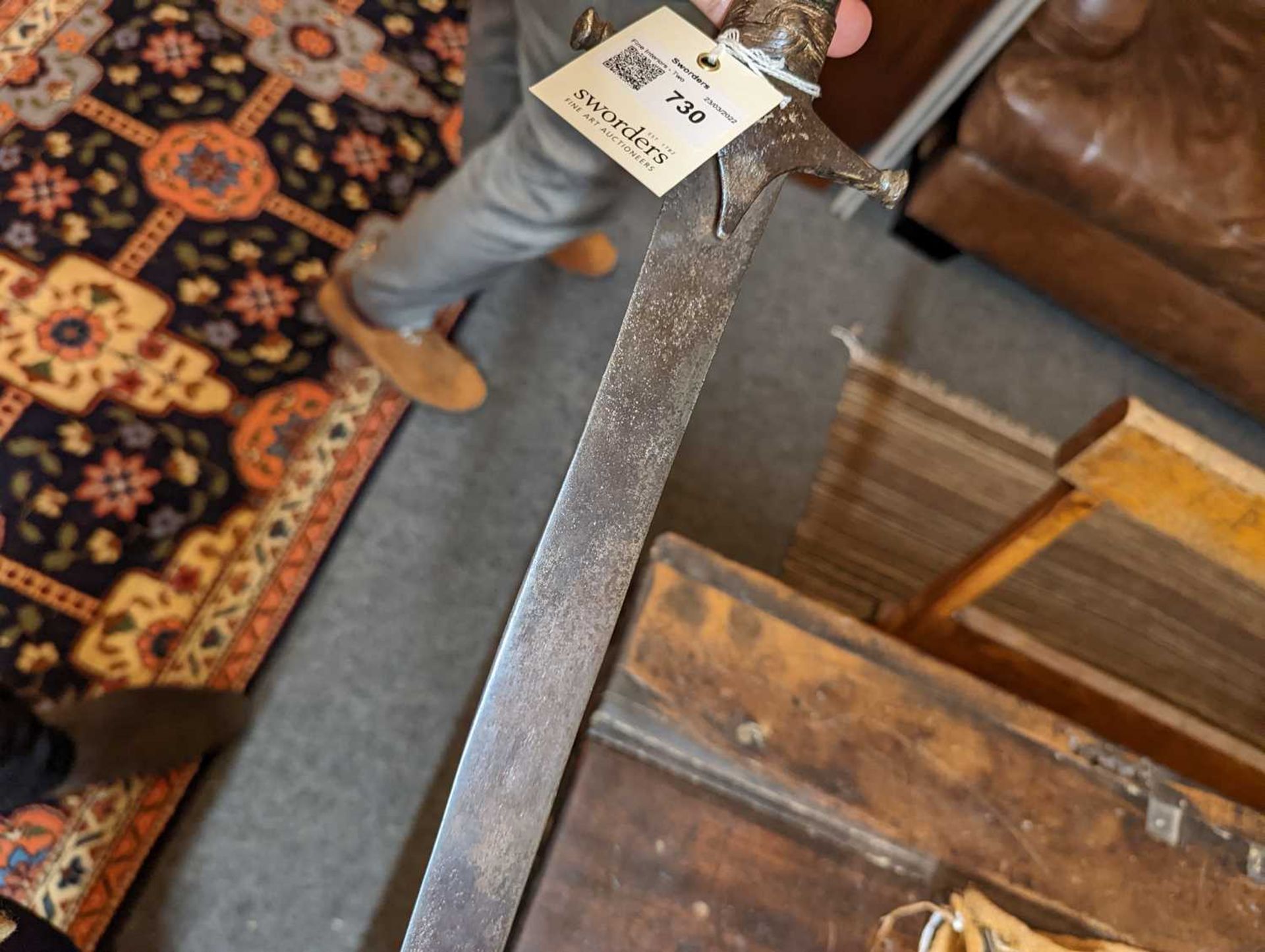 A Persian shamshir sword, - Image 15 of 16