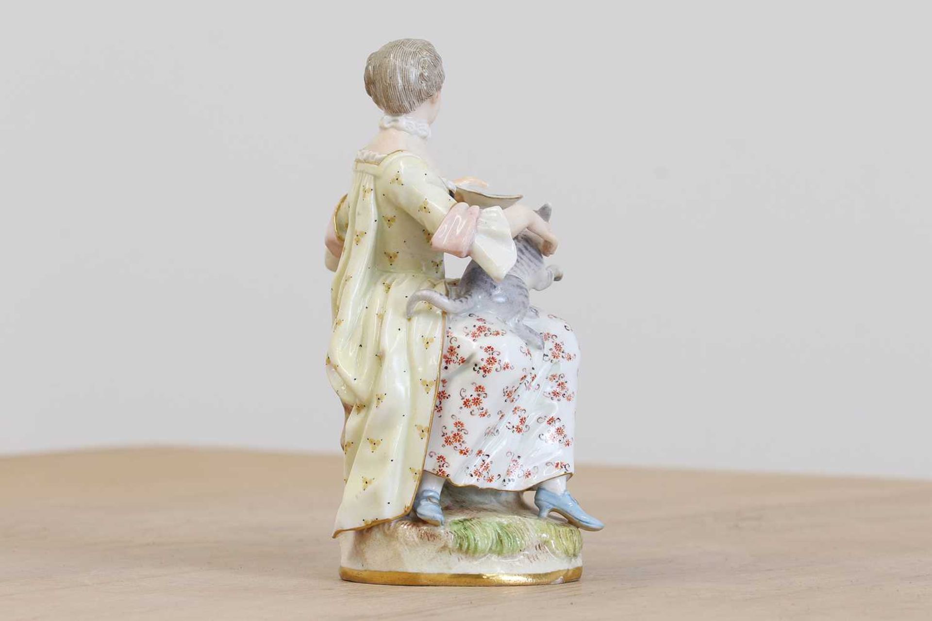 A Meissen porcelain figure, - Image 2 of 5