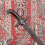 A Persian shamshir sword,